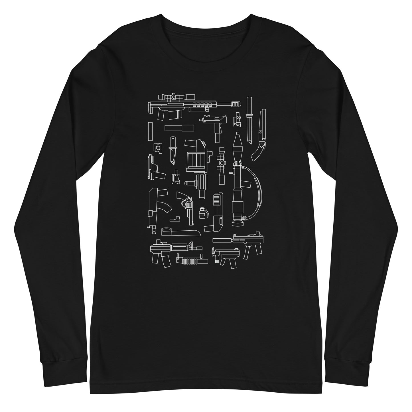 SQUADT WEAPS Long Sleeve Tee